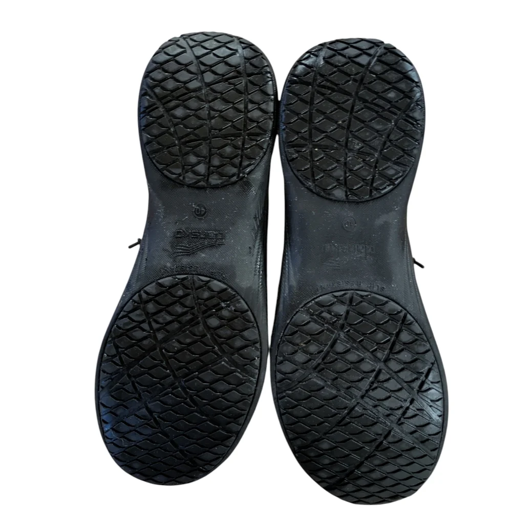 Dankso Marlee Occupational Slip Resistant Black Slip on Shoes Size 40